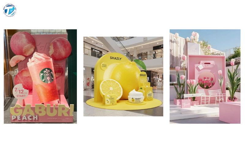 Standee mô hình sản phẩm, standee mô hình 3D